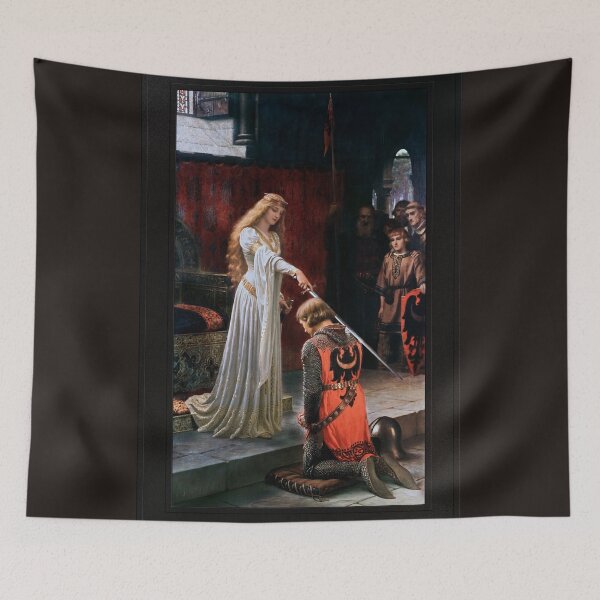 Item preview, The Accolade by Edmund Blair Leighton Remastered Xzendor7 Classical Fine Art Old Masters Reproductions designed and sold by Xzendor7 Digital Art Creations.