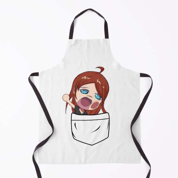 Item preview, Angry Pocket Girl | Anime Cute Emoji designed and sold by BBMarioni.