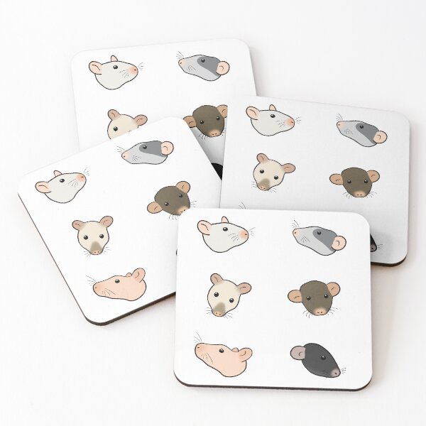 Item preview, Rat heads designed and sold by Ruedile.