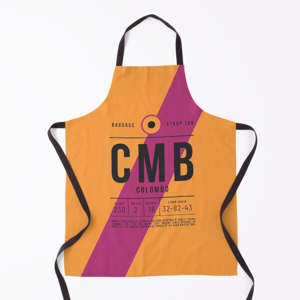 Item preview, Luggage Tag E - CMB Colombo Sri Lanka designed and sold by VoodooCircus.