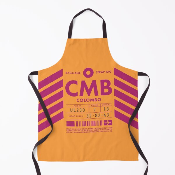 Item preview, Luggage Tag D - CMB Colombo Sri Lanka designed and sold by VoodooCircus.