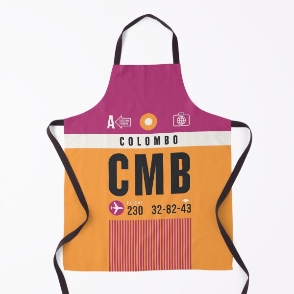 Item preview, Luggage Tag A - CMB Colombo Sri Lanka designed and sold by VoodooCircus.