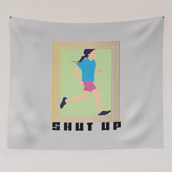 Item preview, Be Quiet And Run designed and sold by SydneyLoving.