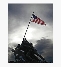 Marine Corps War Memorial Photographic Print