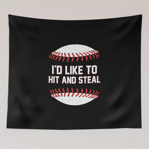 Item preview, I'd Hit That Funny Game Day Humor For A Baseball Season Fan designed and sold by StrongShirts.