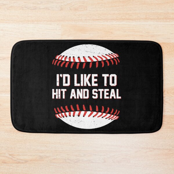 Item preview, I'd Hit That Funny Game Day Humor For A Baseball Season Fan designed and sold by StrongShirts.