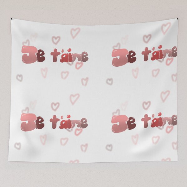 Item preview, Je t'aime digital artwork designed and sold by SanMould.