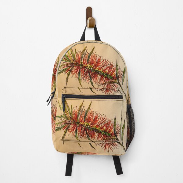 Item preview, King's Park bottlebrush. Pen and wash. designed and sold by Elizabeth Moore Golding.