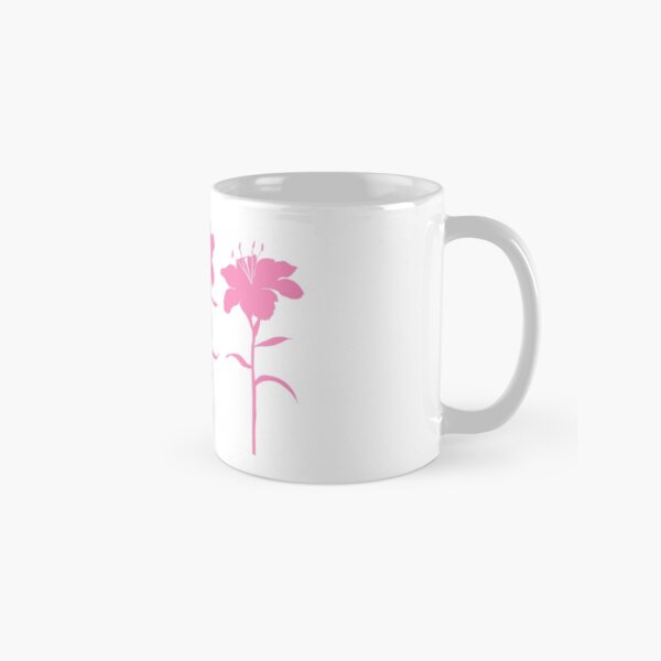 Pink Lilies Classic Mug