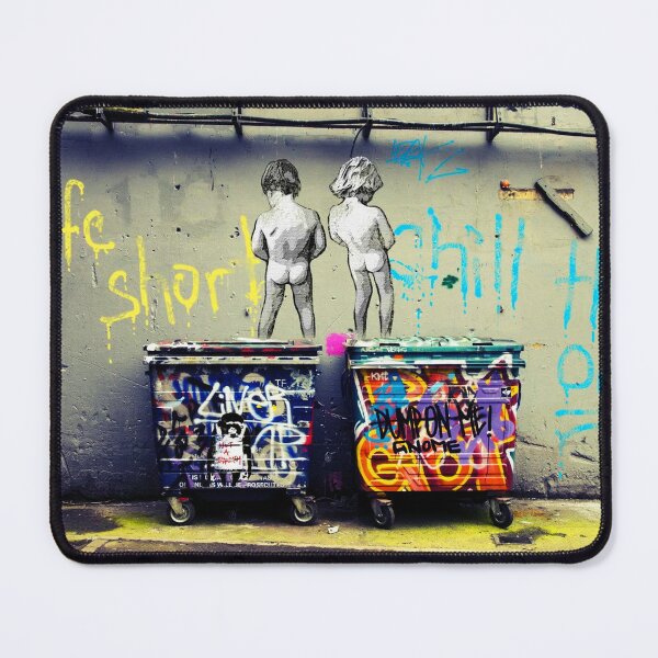 Item preview, Life Is Short Chill The Duck Out - Banksy designed and sold by Teecha.