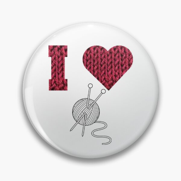 Item preview, I love yarn designed and sold by PufnicaDesign.