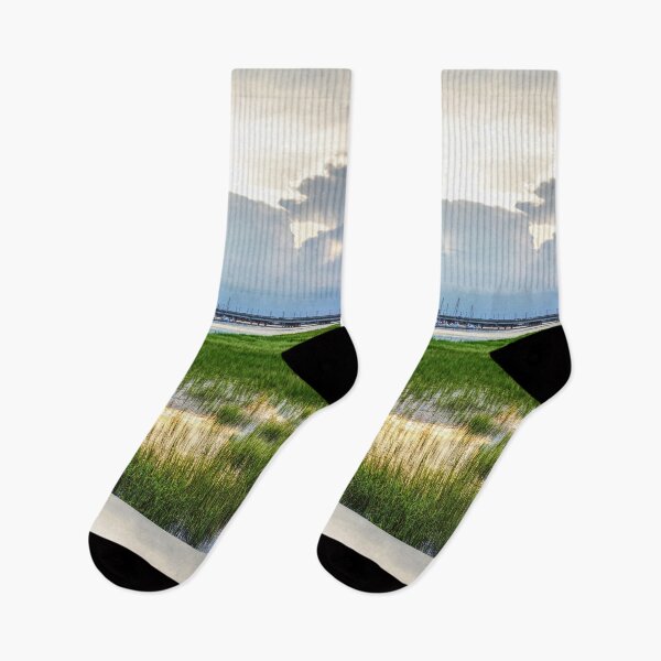 Item preview, Charleston Harbor Boats Sunset Vertical designed and sold by mljdwhite.
