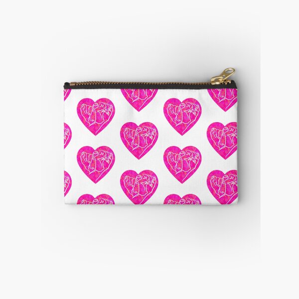 Item preview, Hands heart line drawing in pink designed and sold by SibMa.