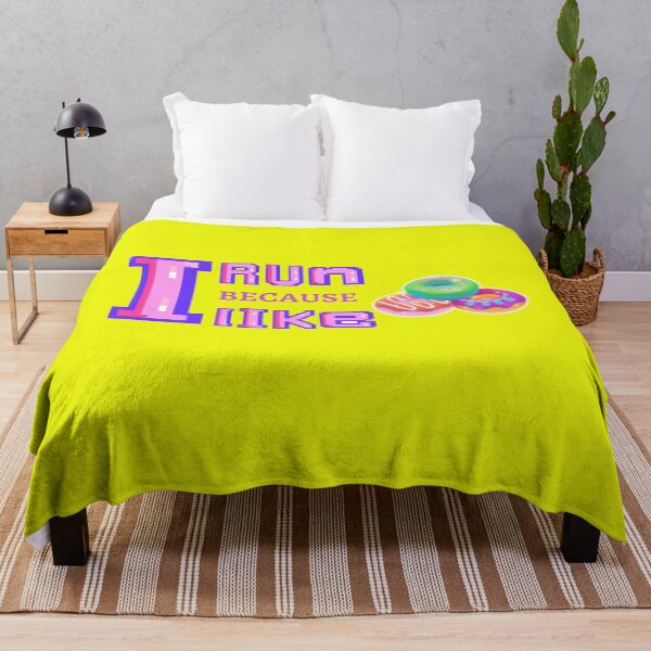 Item preview, I Run Because I Like Donuts designed and sold by Soft Strength Studio.