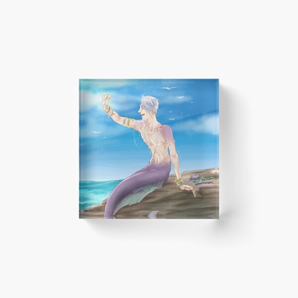Item preview, Merman Vitya designed and sold by dyeingdoll.