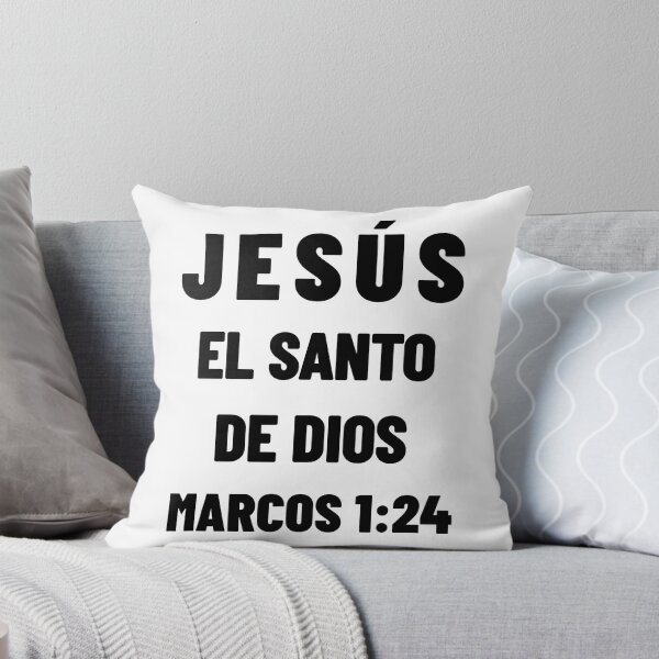 Item preview, Marcos 1:24 Jesús Santo de Dios Versículo de la Biblia en español designed and sold by NombresDeJesus.