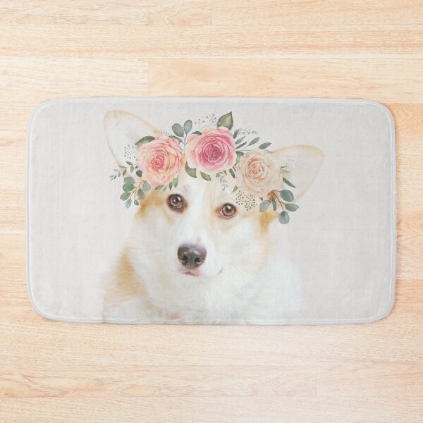 Item preview, Funny dog with flowers classic t-shirt designed and sold by NellyShaul.