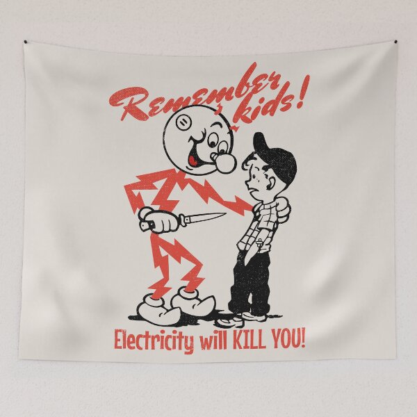 Item preview, ELECTRICITY KILLS designed and sold by Krobilad.