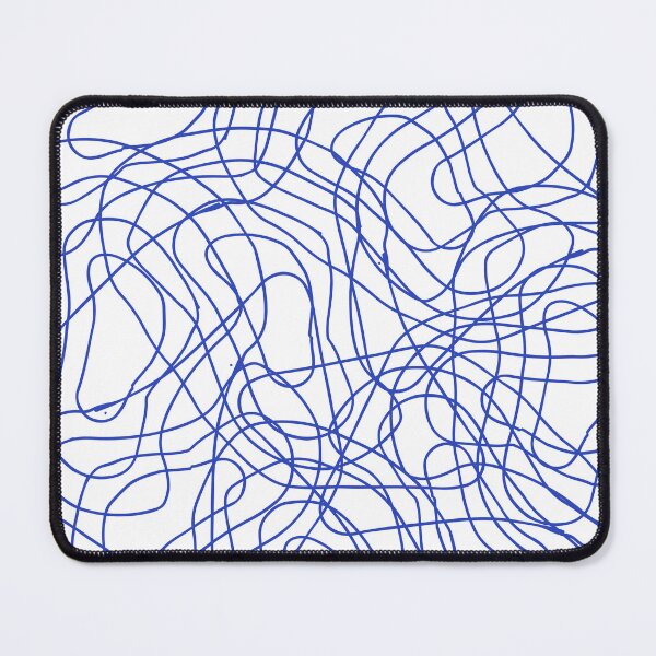 Item preview, Blue Irregular abstract grid pattern. designed and sold by Giree07.