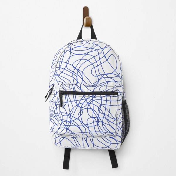 Item preview, Blue Irregular abstract grid pattern. designed and sold by Giree07.