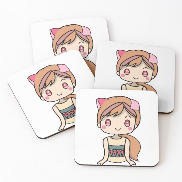 Item preview, cute cat ear girl  designed and sold by domenut1234.