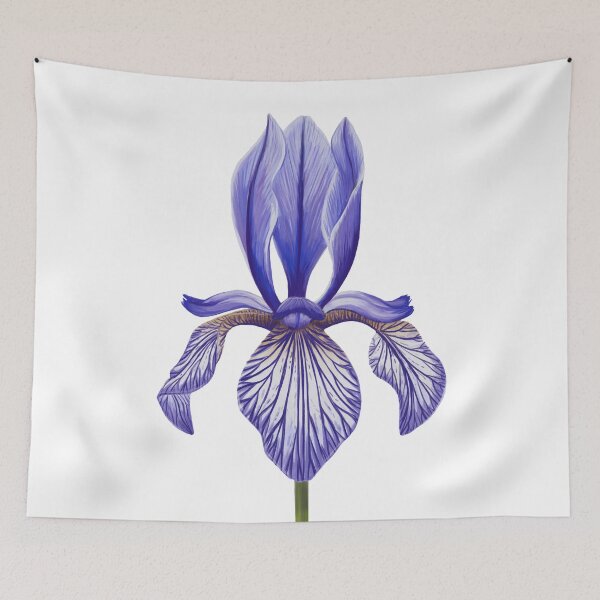 Item preview, Siberian iris designed and sold by nadine-colin.