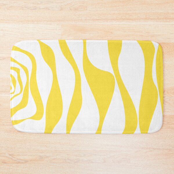 Item preview, Ebb and Flow 4 - Lemon Yellow and White designed and sold by LAEC-Shop.