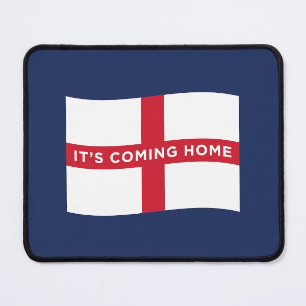 Item preview, It's Coming Home England Wave Flag (On Blue) designed and sold by STUDIO-72.