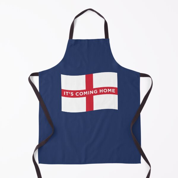 Item preview, It's Coming Home England Wave Flag (On Blue) designed and sold by STUDIO-72.