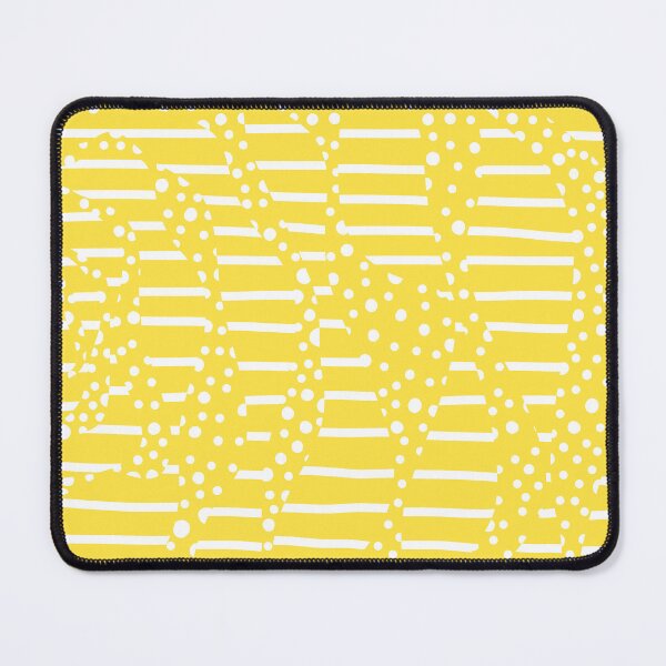 Item preview, Spots and Stripes 2 - Lemon Yellow and White designed and sold by LAEC-Shop.