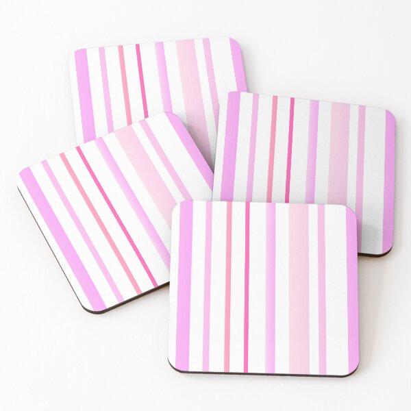Item preview, Pink and white striped  designed and sold by lausn.