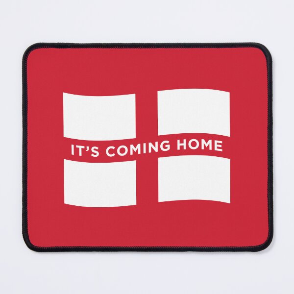 Item preview, It's Coming Home England Wave Flag (On Red) designed and sold by STUDIO-72.