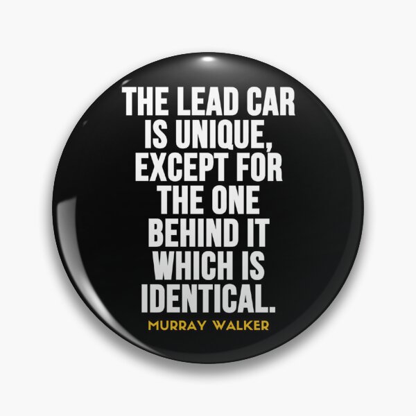 Item preview, Murray Walker funny quotes about car, murray walker famous quotes     designed and sold by FlashyGrain.