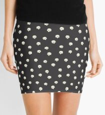Süßes Sugar Skull Black Minirock