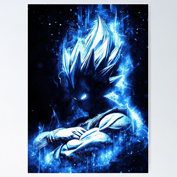 DBZ Goku Vegeta Piccolo Majin Wall Art - Dragon Ball Z Merch