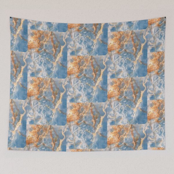 Item preview, Blue marble stone texture 23... abstract marble designed and sold by aprajoos.