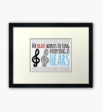 Sound of Music Framed Print