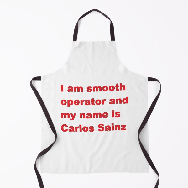 Item preview, F1 Smooth operator Carlos Sainz Ferrari designed and sold by FlashyGrain.