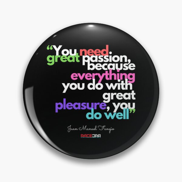 Item preview, FANGIO Quote No.2     designed and sold by FlashyGrain.