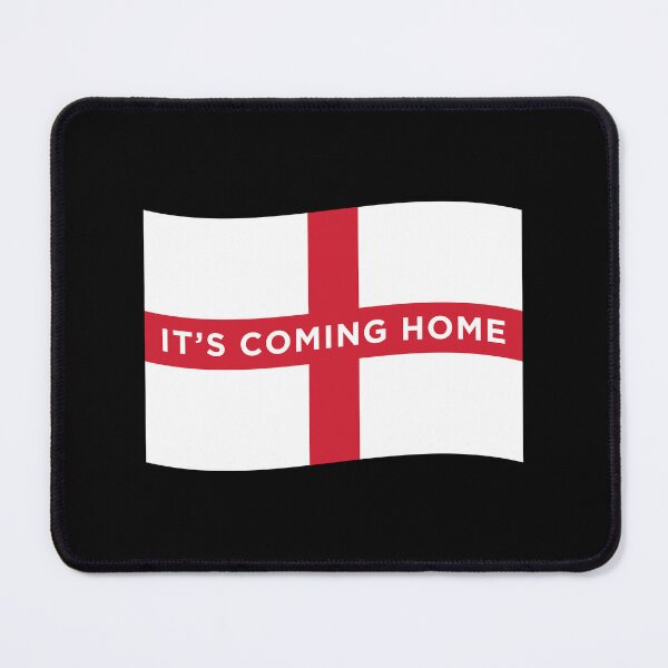 Item preview, It's Coming Home England Wave Flag (On Black) designed and sold by STUDIO-72.