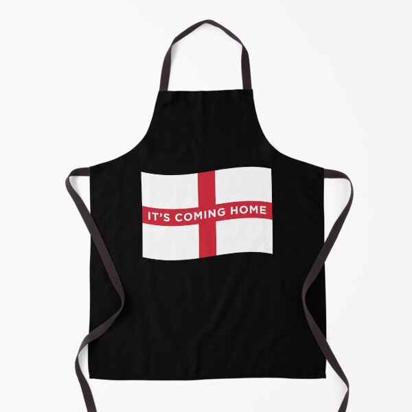 Item preview, It's Coming Home England Wave Flag (On Black) designed and sold by STUDIO-72.