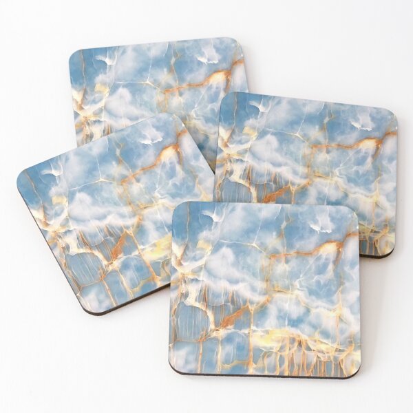 Item preview, Blue marble stone texture 22... abstract marble designed and sold by aprajoos.