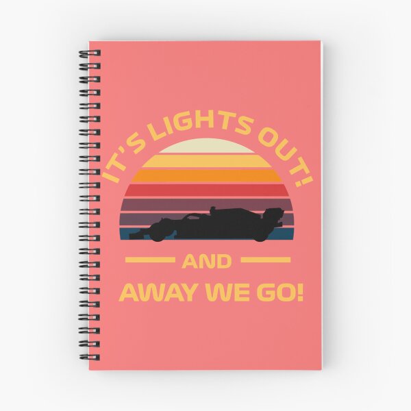 Item preview, Formula one Retro Sunset Design - It_s lights out and away we go    designed and sold by FlashyGrain.