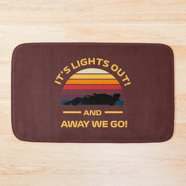 Item preview, Formula one Retro Sunset Design - It_s lights out and away we go    designed and sold by FlashyGrain.