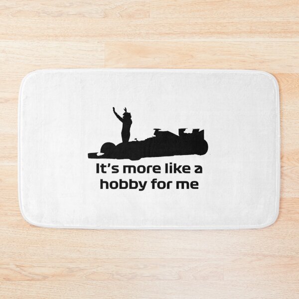 Item preview, Formula one, kimi raikkonen - It_s more like a hobby for me quote   designed and sold by FlashyGrain.