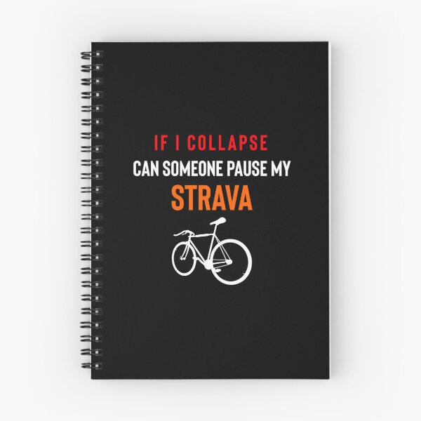 Item preview, If I Collapse Pause My Strava Sticker designed and sold by laureljusjv.