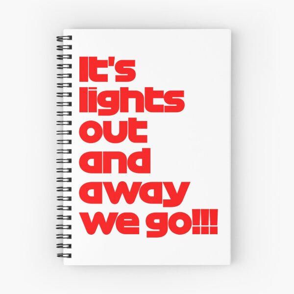 Item preview, It_s lights out and away we go - David Croft  s     designed and sold by FlashyGrain.