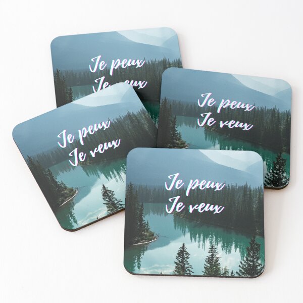 Item preview, I can I will - popular french quotes theme gifts  designed and sold by RebelliousRosee.