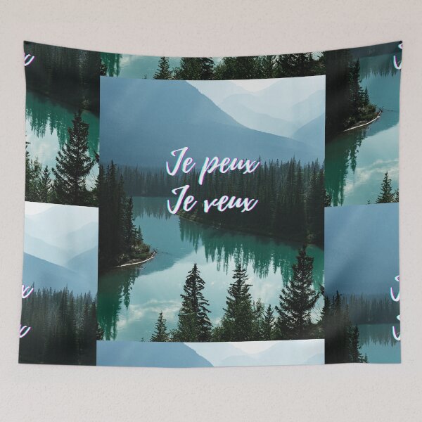 Item preview, I can I will - popular french quotes theme gifts  designed and sold by RebelliousRosee.