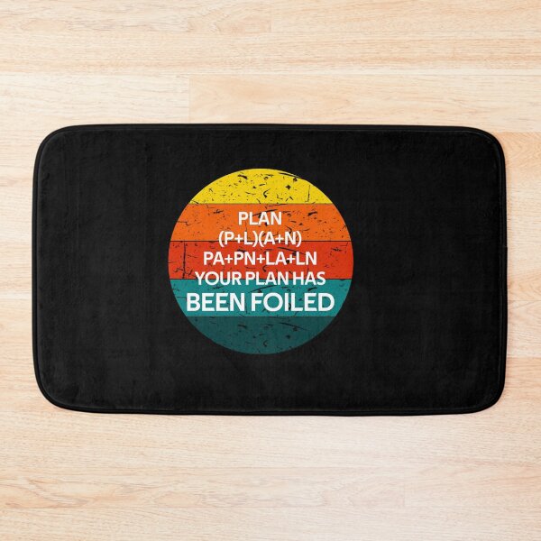 Item preview, Your Plan Has Been Foiled Vintage Retro designed and sold by rachidhaz.